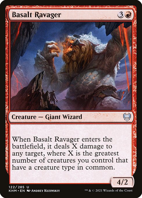 Basalt Ravager - Kaldheim - 122