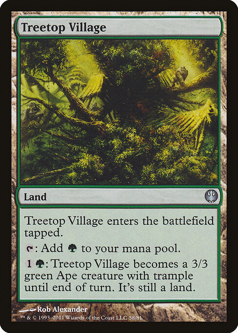 Treetop Village - Duel Decks: Knights vs. Dragons - 38