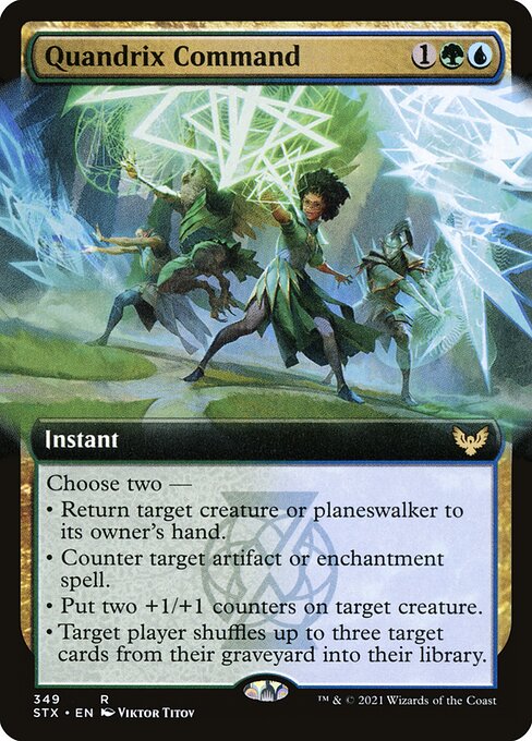 Quandrix Command - Strixhaven: School of Mages - 349