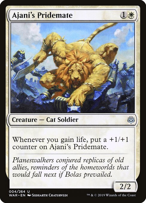 Ajani's Pridemate - War of the Spark - 4