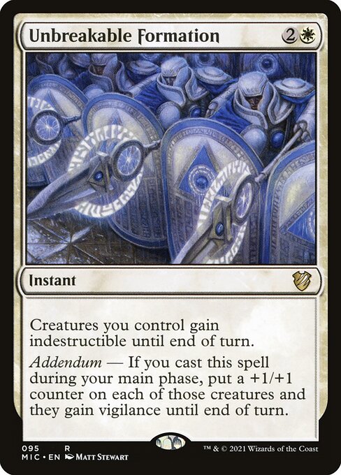 Unbreakable Formation - Midnight Hunt Commander - 95