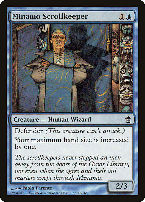 Minamo Scrollkeeper - Saviors of Kamigawa - 45