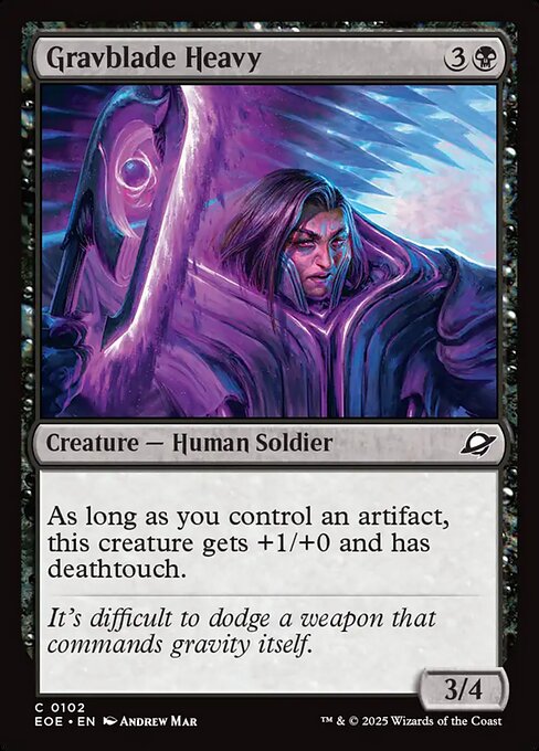 Gravblade Heavy - Edge of Eternities - 102