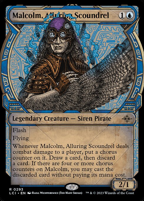 Malcolm, Alluring Scoundrel - The Lost Caverns of Ixalan - 293