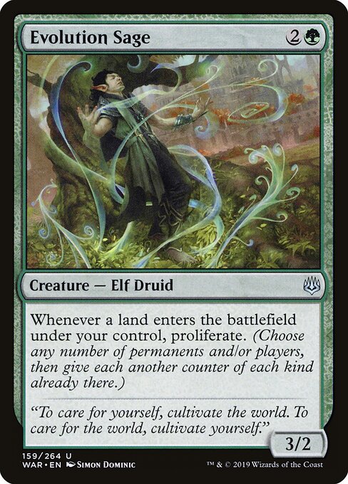 Evolution Sage - War of the Spark - 159