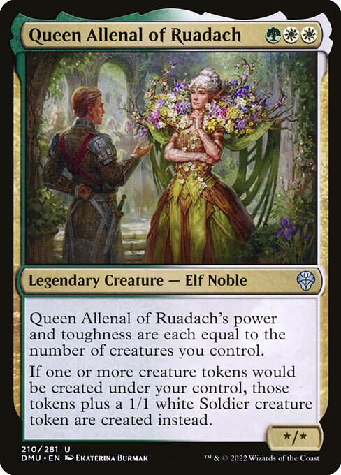 Queen Allenal of Ruadach - Dominaria United - 210