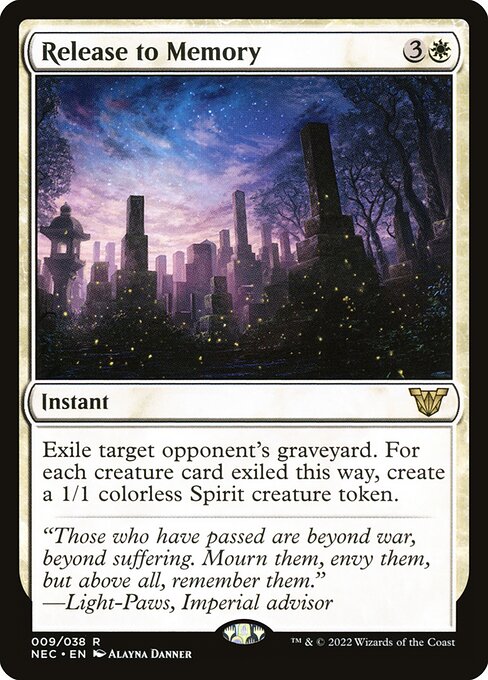 Release to Memory - Neon Dynasty Commander - 9