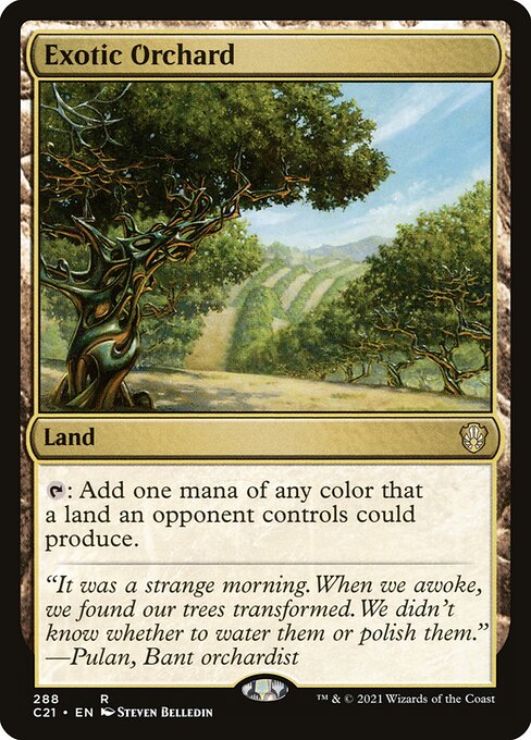 Exotic Orchard - Commander 2021 - 288