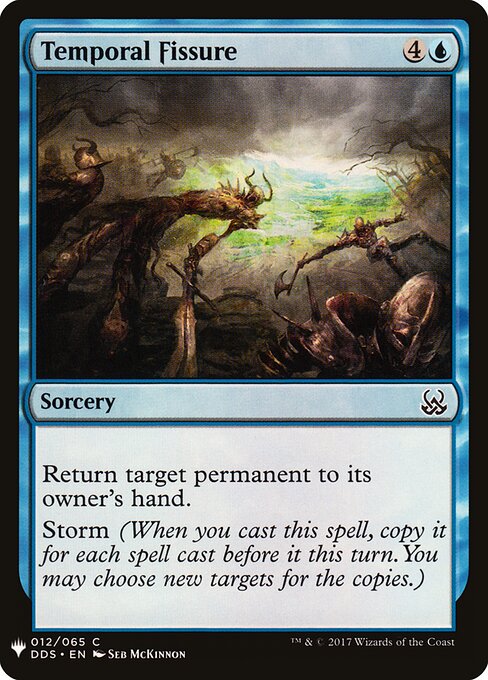 Temporal Fissure - The List - DDS-12