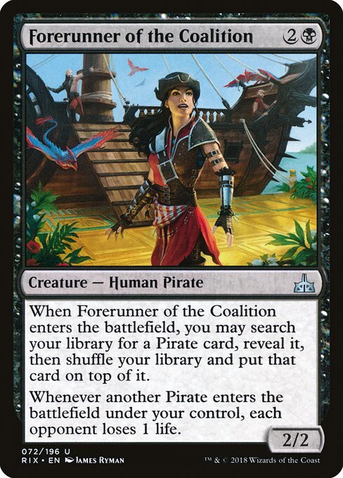 Forerunner of the Coalition - Rivals of Ixalan - 72