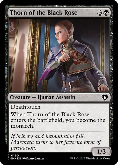Thorn of the Black Rose - Commander Masters - 190