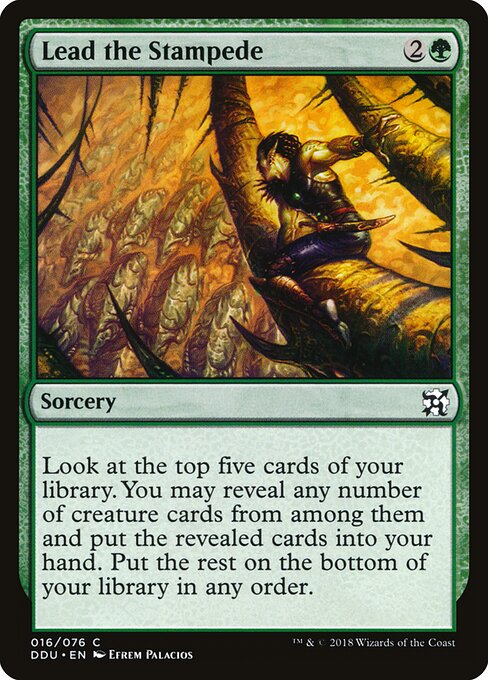 Lead the Stampede - Duel Decks: Elves vs. Inventors - 16