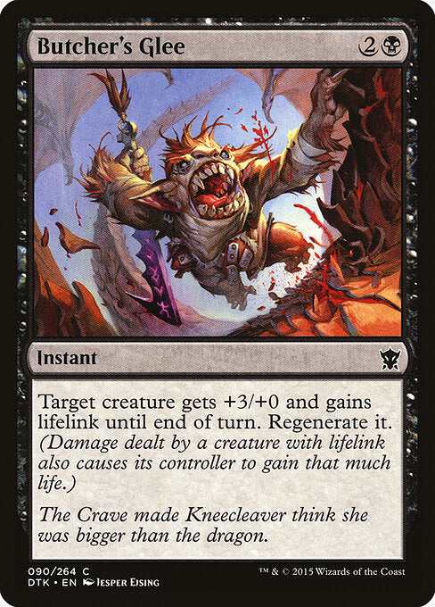 Butcher's Glee - Dragons of Tarkir - 90