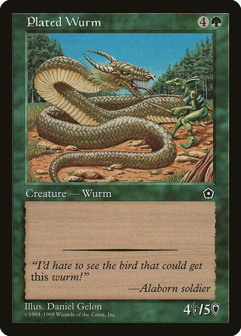 Plated Wurm - Portal Second Age - 141