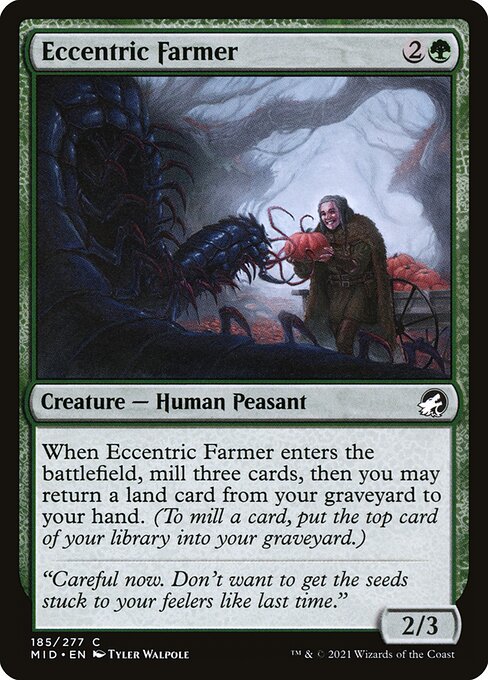 Eccentric Farmer - Innistrad: Midnight Hunt - 185