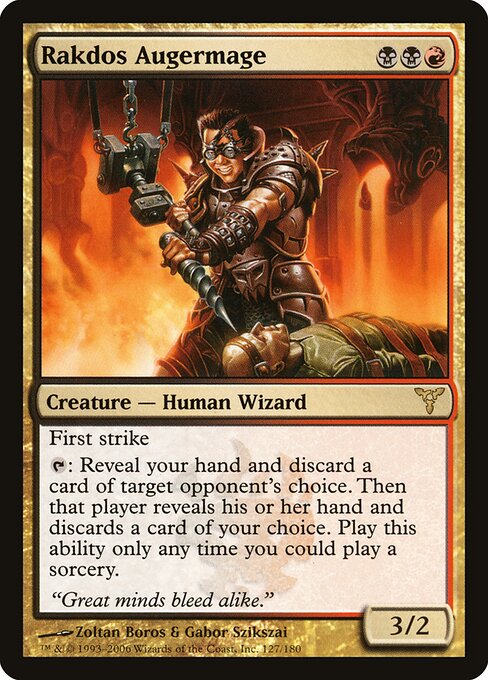 Rakdos Augermage - Dissension - 127