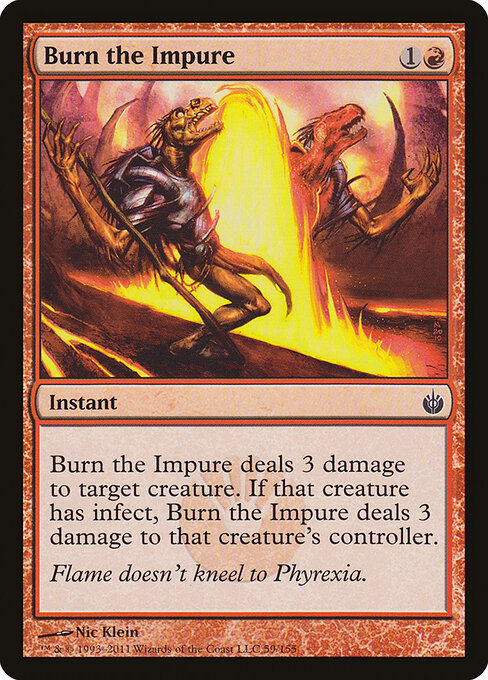 Burn the Impure - Mirrodin Besieged - 59