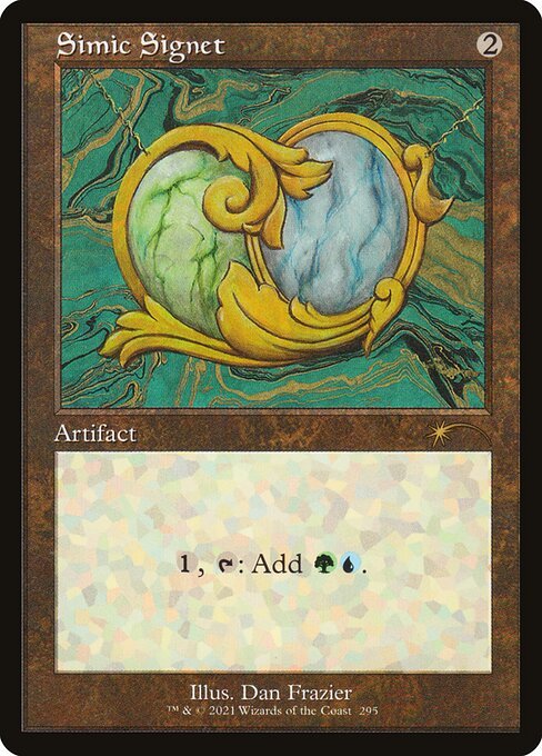 Simic Signet - Secret Lair Drop - 295