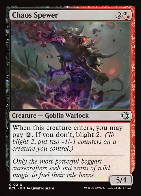 Chaos Spewer - Lorwyn Eclipsed - 210