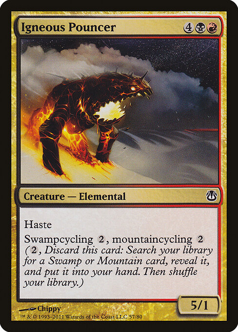 Igneous Pouncer - Duel Decks: Ajani vs. Nicol Bolas - 57