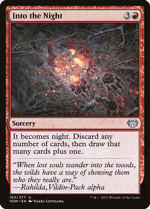 Into the Night - Innistrad: Crimson Vow - 163