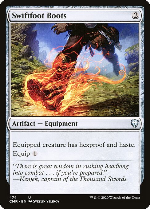 Swiftfoot Boots - Commander Legends - 474