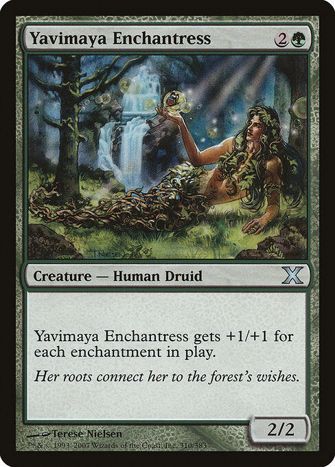 Yavimaya Enchantress - Tenth Edition - 310