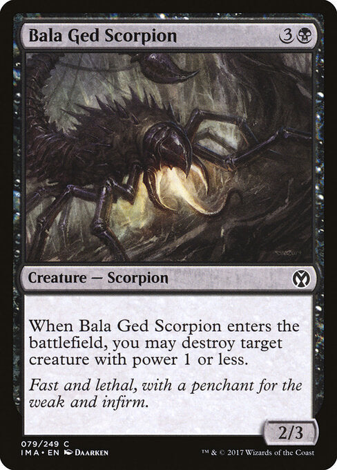 Bala Ged Scorpion - Iconic Masters - 79