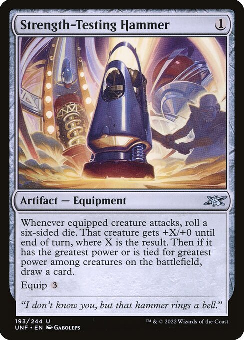 Strength-Testing Hammer - Unfinity - 193