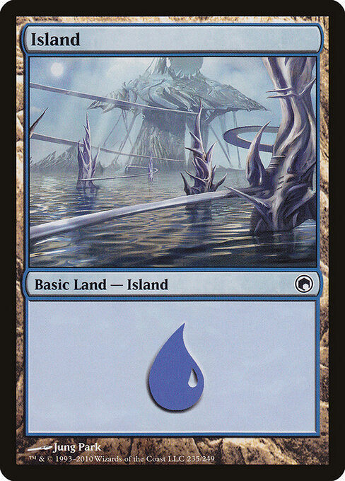 Island - Scars of Mirrodin - 235
