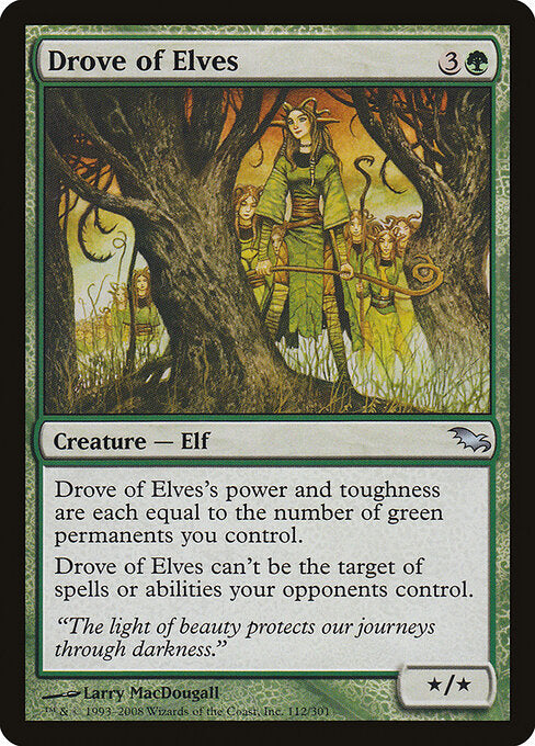Drove of Elves - Shadowmoor - 112