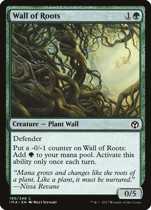 Wall of Roots - Iconic Masters - 190