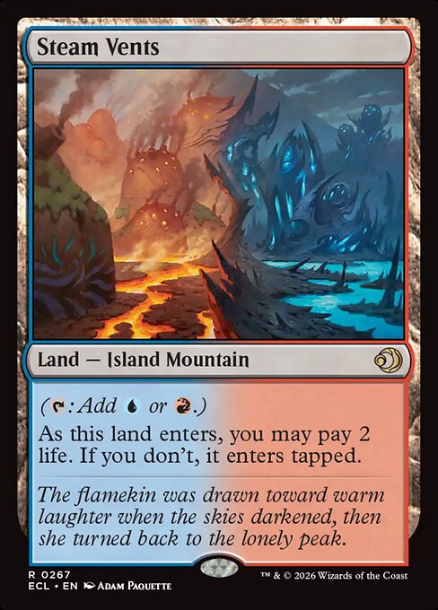 Steam Vents - Lorwyn Eclipsed - 267