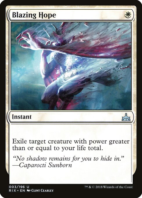 Blazing Hope - Rivals of Ixalan - 3