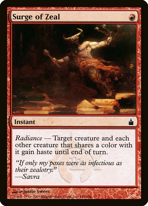 Surge of Zeal - Ravnica: City of Guilds - 146