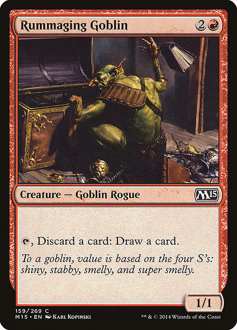 Rummaging Goblin - Magic 2015 - 159