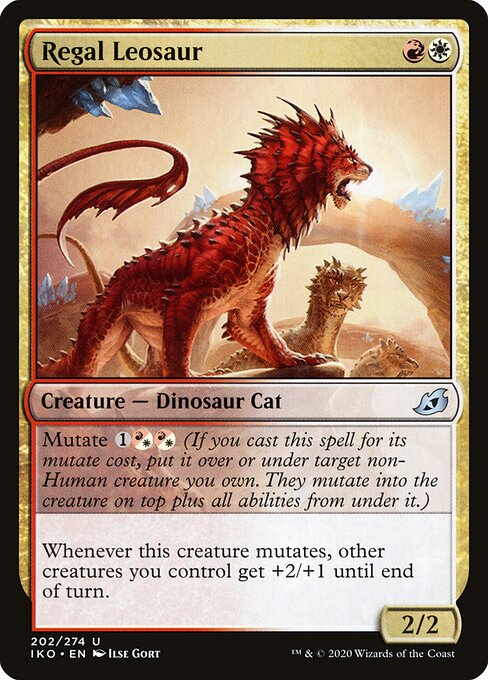 Regal Leosaur - Ikoria: Lair of Behemoths - 202