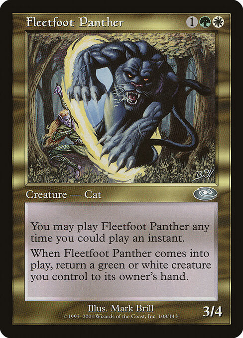 Fleetfoot Panther - Planeshift - 108