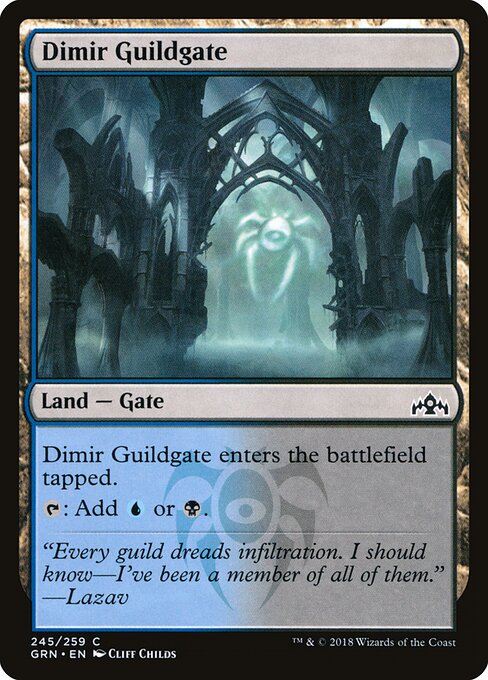 Dimir Guildgate - Guilds of Ravnica - 245