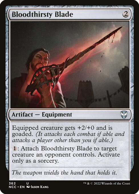 Bloodthirsty Blade - New Capenna Commander - 362