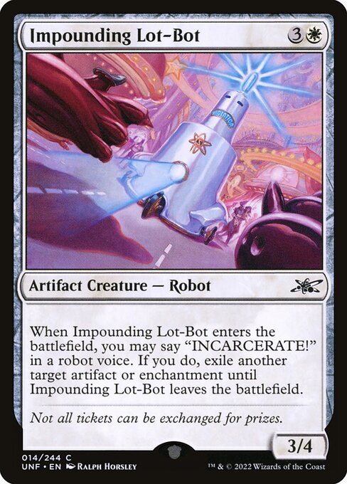 Impounding Lot-Bot - Unfinity - 14