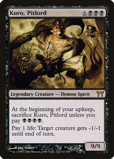 Kuro, Pitlord - Champions of Kamigawa - 123