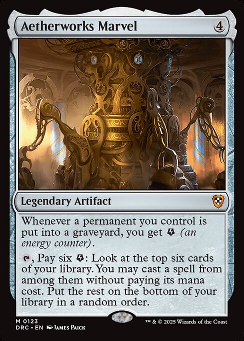Aetherworks Marvel - Aetherdrift Commander - 123