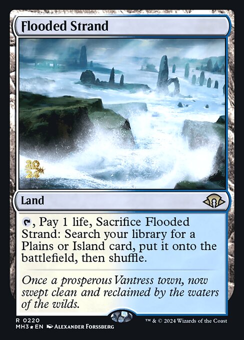 Flooded Strand - Modern Horizons 3 Promos - 220s