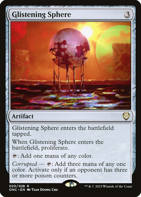 Glistening Sphere - Phyrexia: All Will Be One Commander - 20