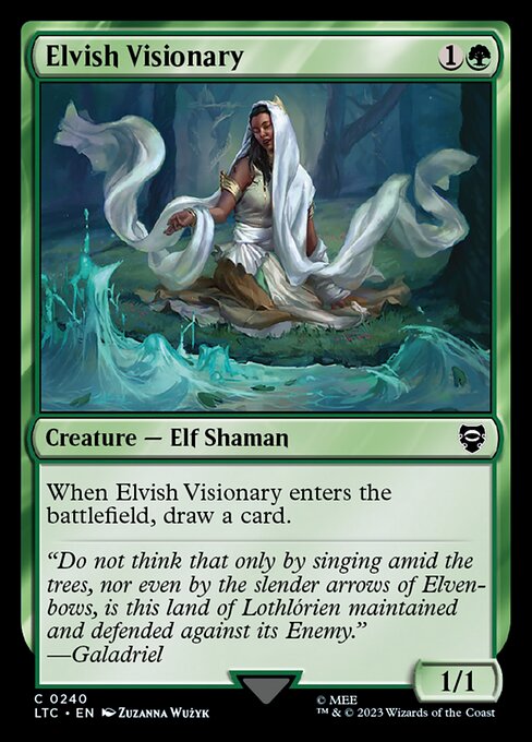 Elvish Visionary - Tales of Middle-earth Commander - 240