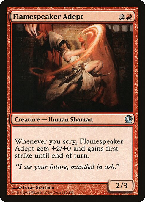 Flamespeaker Adept - Theros - 123