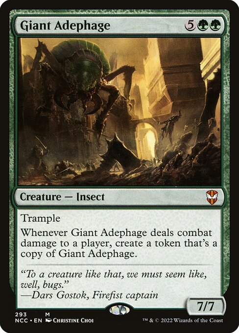 Giant Adephage - New Capenna Commander - 293