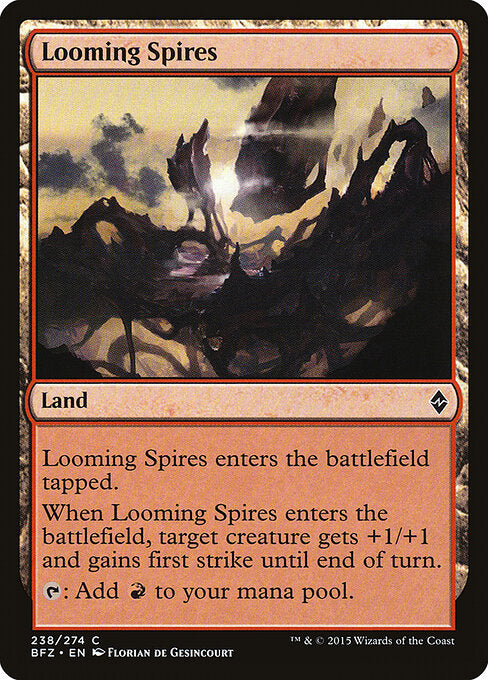 Looming Spires - Battle for Zendikar - 238