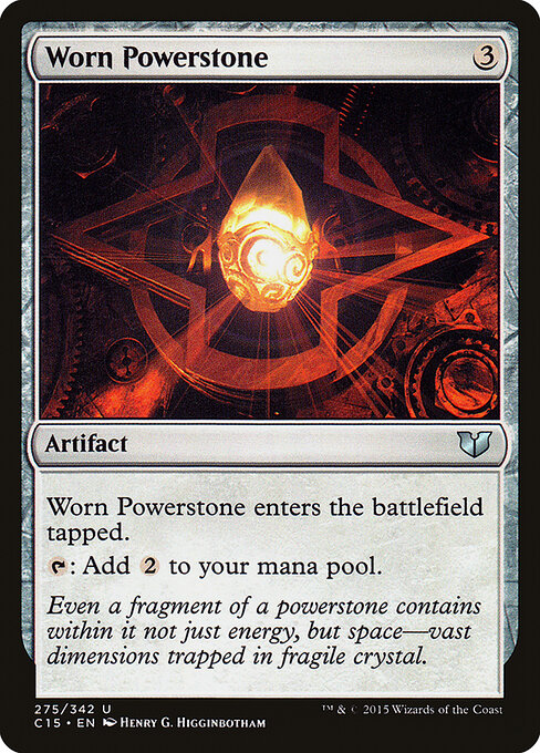 Worn Powerstone - Commander 2015 - 275